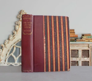 Rare Antique Old Book Devil On Two Sticks 1926 Illustrated Occult Demon Spain ⭐ - Picture 1 of 24