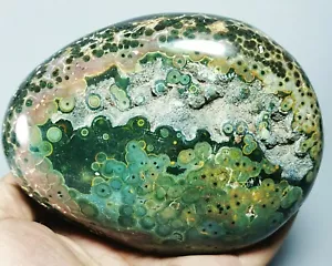 ¡Perfecto! Muestra de exhibición de malaquita pulida verde coleccionable botrioidal natural - Imagen 1 de 12