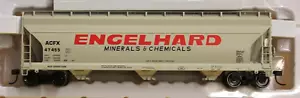 HO Scale - ATLAS MASTER LINE 20 006 933 ENGELHARD ACF 4650 Covered Hopper - Picture 1 of 4