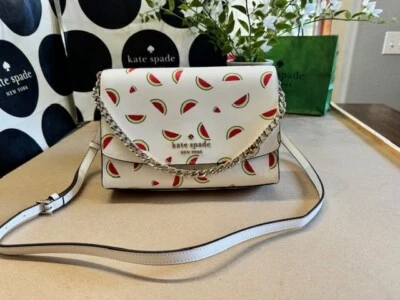 Kate Spade New York Carson Watermelon Print Convertible Shoulder Crossbody Purse - Imagem 1 de 4