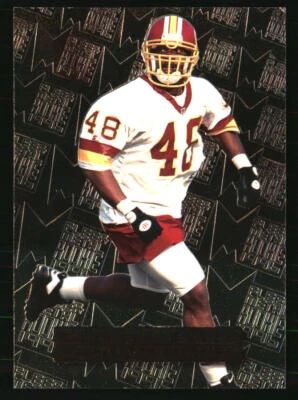 Stephen Davis 1996 Fleer Metal #127 FOOTBALL Card - Image 1 of 2