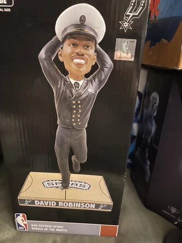 DAVID ROBINSON San Antonio Spurs "The Admiral" Special Edition NBA Bobblehead Cover