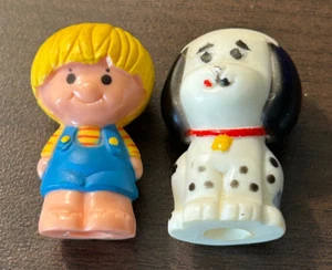 Vintage Tree Tots Family Tree House BOY CHIP & BARKY Figure Kenner (1975) - Picture 1 of 6