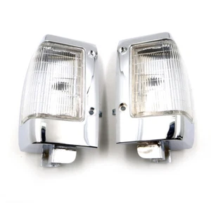 Clear Side Corner Parking Lamp Light For Nissan Navara D21 Pickup Big M Hardbody - Picture 1 of 1