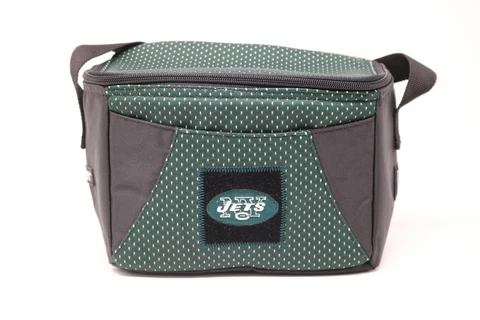 New York Jets NFL Lunch Cooler w/ Technomesh Black & Green NWT Cover