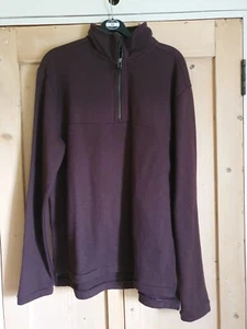Rohan Downtime 1/2 zip top. Mens size M. Colour brown. - Picture 1 of 4