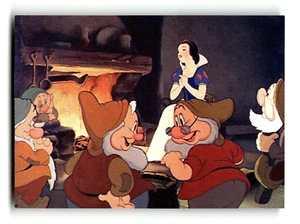 1993 Disney Snow White and the Seven Dwarfs Trading Card #43 A Princess' Story - Picture 1 of 4