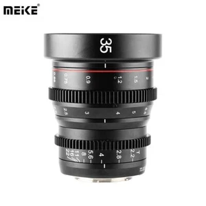 MEIKE 35mm T2.2 Manual Aspherical Portrait Cine Lens For Canon Sony Fujifilm M43 - Picture 1 of 10