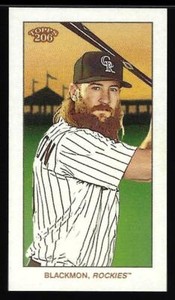 2020 Topps 206 Series 2 #39 Charlie Blackmon - Colorado Rockies