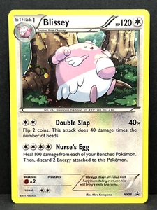 Juego de cartas coleccionables Pokémon Blissey XY Black Star Promo XY56 Holo Promo SWIRL - LP - Imagen 1 de 3