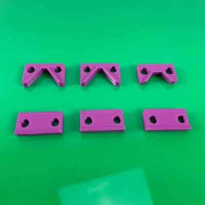 Harrison M300 / M250 Lathe Replacement Bed Wipers Set 3D Printed - Picture 1 of 3
