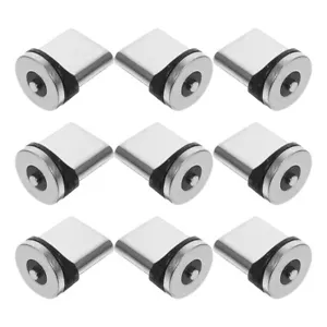 9Pcs Tip Head for Type Magnetic Charging Charger Cable Connector Cell Phone - Picture 1 of 12