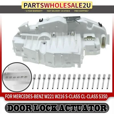Actuador de cerradura de puerta delantera derecha para Mercedes-Benz CL550 CL600 CL63 AMG S350 S400 Foto 1 de 4