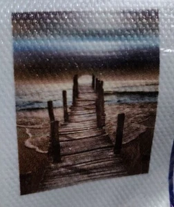 Kit de pintura de diamantes 5D taladro completo muelle camino paisaje lienzo hágalo usted mismo artesanía - Imagen 1 de 5