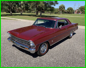 1967 Chevrolet Nova Cold A/C, Rack and Pinion Steering, Disc Brakes!!!