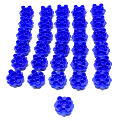 31 синий сменный соединитель колонн для американских горок Quercetti Skyrail - Изображение 1 из 4