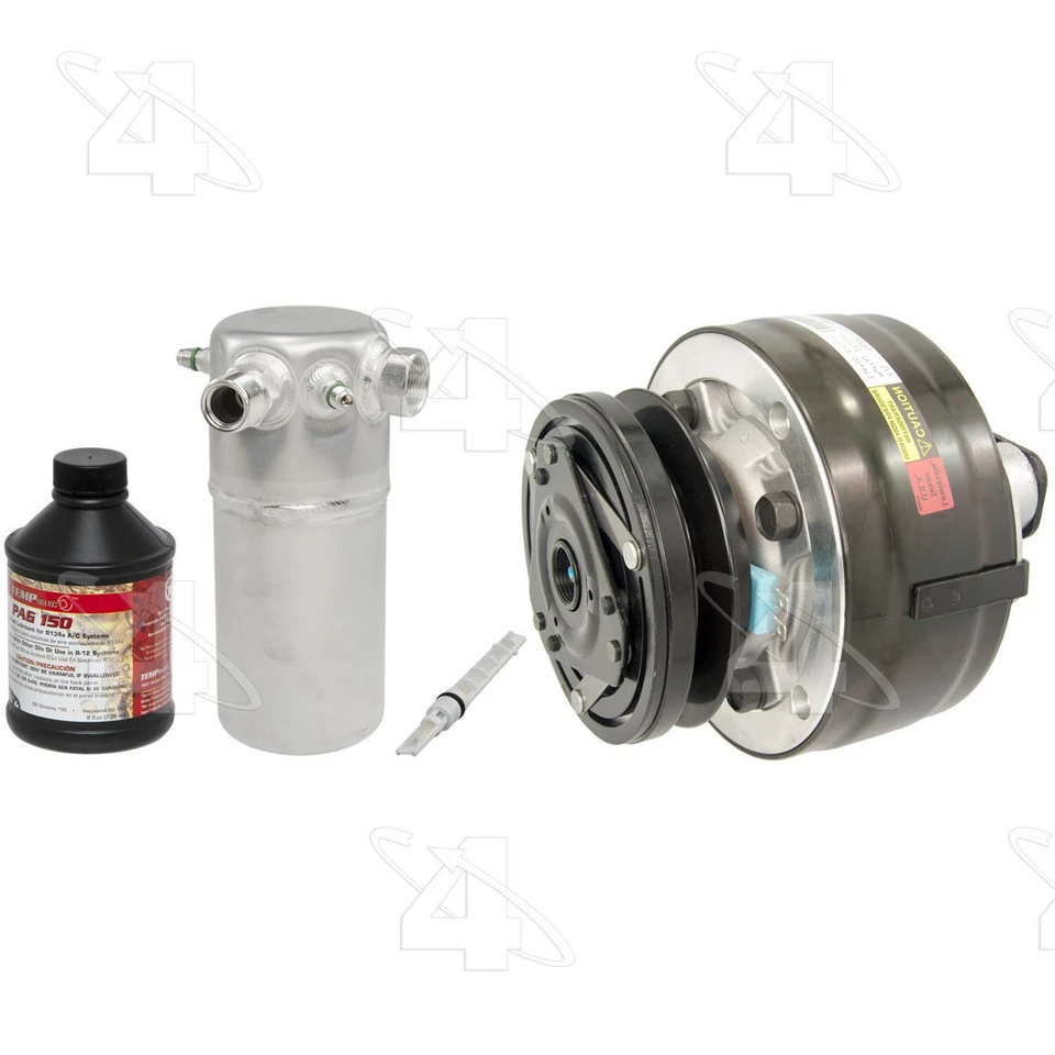 Kit de compresor de aire acondicionado 4 estaciones para Chevrolet R30 1987 5,7 L V8 Foto 1 de 4