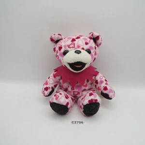 Grateful Dead Bear GDB C2706 Pink Liquid Blue Plush 6" Stuffed Toy Doll - Picture 1 of 8