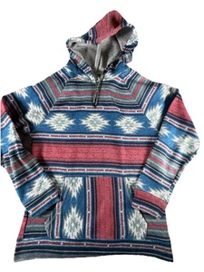 BKE Pullover Sudadera con Capucha Azteca Para Hombre Talla Grande Ligero Bolsillo Canguro - Imagen 1 de 9