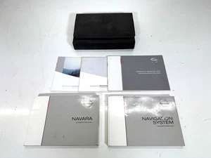 Genuine Nissan Navara D40 Handbooks Owner Manuals / Sat Nav / Service 05-10 #2 - Picture 1 of 5