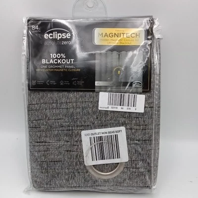 Eclipse Blackout One Grommet Panel 50in X 84in Branson Black Magnetic Closure - Image 1 of 4