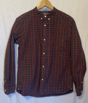 Hawkings McGill Men Size M Red/Green Tartan Button Up Shirt Long Sleeve Pockets - Image 1 of 4