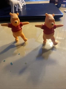 Used 3" 2021 Disney Winnie The Pooh McDonald's Toy Lot of 2 - Picture 1 of 6