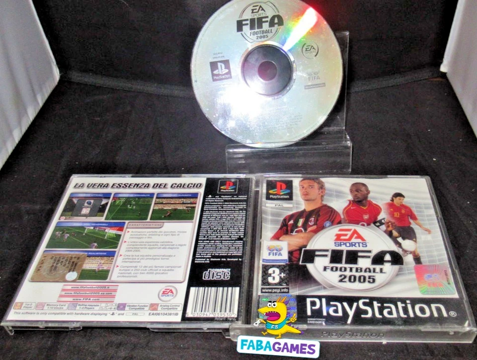 PS1 FIFA 2005 _ per Console Sony Playstation 1 _ PAL ITA - Immagine 1 di 1