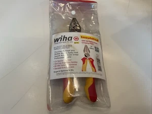 Alicates de prensado industriales aislados Wiha 32945 de 7 pulgadas clasificación de seguridad de 1000 voltios - Imagen 1 de 4