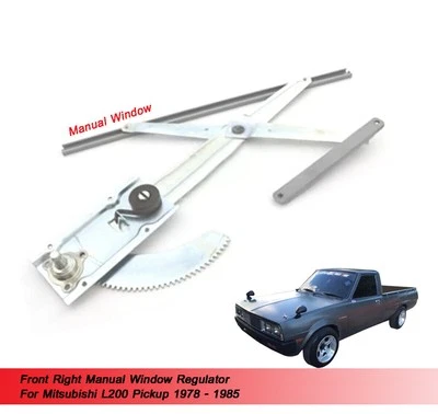 Regulador de ventana FR para camioneta Mitsubishi L200 1978 1979 1980 1981... - Imagen 1 de 4