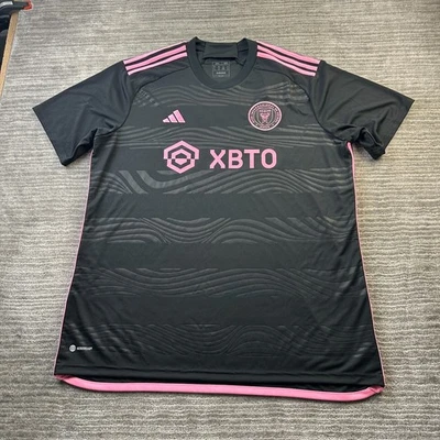 Camiseta Adidas Messi Inter Miami para hombre 2XL XXL MLS fútbol 2023 2024 visitante Foto 1 de 4