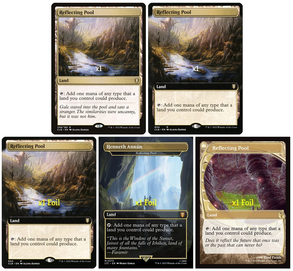 MTG CLB LTC MB2 Reflecting Pool MINT (SELECT) - Image 1 of 1