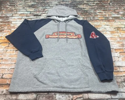 Boston Red Sox Hoodie Adult XXL Pullover Sweatshirt Vintage MLB Outdoor Mens - Image 1 of 4