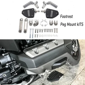 ADjustable HIGHWAY Peg Mount FootRest FOR HONDA GOLDWING GL1800 TOUR DCT2018+ - Picture 1 of 6