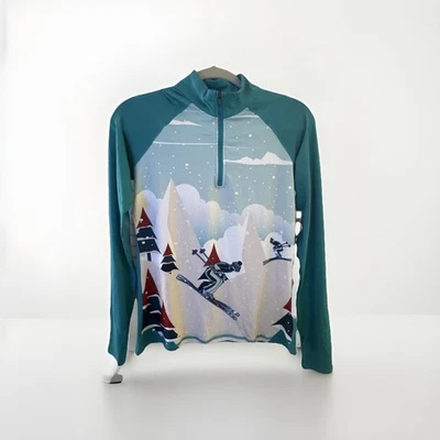 Top de capa base Kyoda Skier - Esquí esquí descenso alpino nuevo con etiqueta tamaño pequeño Foto 1 de 4