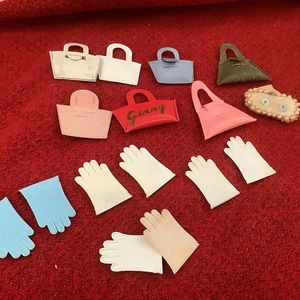 VINTAGE GINNY GINGER BETSY MCCALL MUFFIE WENDY VINYL PUPPE GELDBÖRSEN HANDSCHUHE SET - Bild 1 von 4