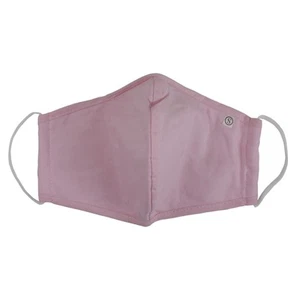 Northlight Pack of 5 Pink 3 Ply Reusable Fabric Face Masks with Seam - Imagen 1 de 5