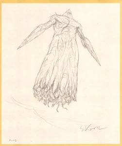Metalocalypse Original Animation Art by Songgu Kwon: Monstrous Salacia Floating - Picture 1 of 1
