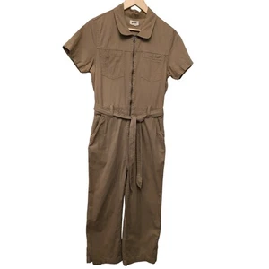 Mono utilitario Pact The Boulevard sarga cepillada cremallera frontal marrón ropa de trabajo talla M - Imagen 1 de 5