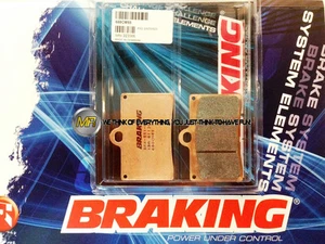 PER CAGIVA MITO 125 1994 94 PASTIGLIE ANTERIORE SINTERIZZATE FRENO BRAKING CM55 - Imagen 1 de 1