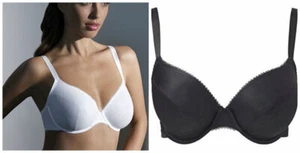 Panache Lingerie Tango Classic Plunge Bra 4806 IN WHITE OR BLACK COLOUR !!! B-5
