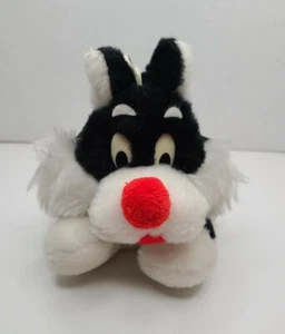 Vintage 1971 Warner Brothers Bros Mighty Star Sylvester Cat Plush Jr Rare. 9" - Picture 1 of 6