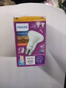 Philips Dimmable LED 45W Indoor R20 Flood Light, Warm Glow, 2700K Soft White - Picture 1 of 6