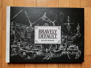 Bravely Default Deluxe Artbook 2013 Nintendo 3DS - Foto 1 di 6