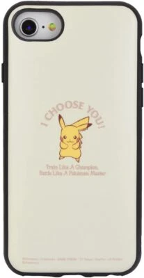 Funda protectora Gourmandise iPhone SE 8/7/6s/6 4.7 IIIIfit Pokemon Pikachu POKE-765B Foto 1 de 3
