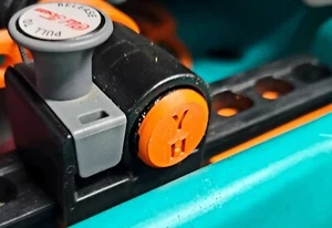 Old Town Topwater PDL Sure Seal Seat End Plugs - YAK Hobby - PDL Orange - Picture 1 of 3