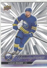 Upper Deck 2023-24 -  Silver Outburst Young Guns - Lukas Rousek #233