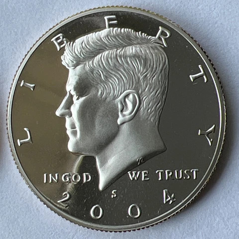 GEM PROOF 2004-S Kennedy Half Dollar Cameo San Francisco Mint -Buy More & Save! Cover