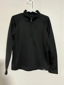 Patagonia Boys Capilene Baselayer 1/4 Zip Shirt Size XS 5-6 Heavyweight EUC - Picture 1 of 5