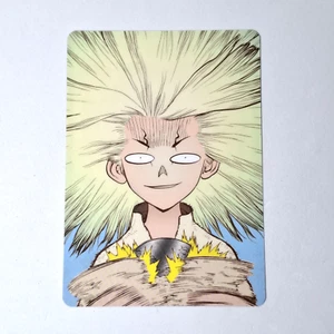 Senku Ishigami Dr. Stone Anime Postcard Japanese Gashapon Gadget 15x11 cm - Picture 1 of 2